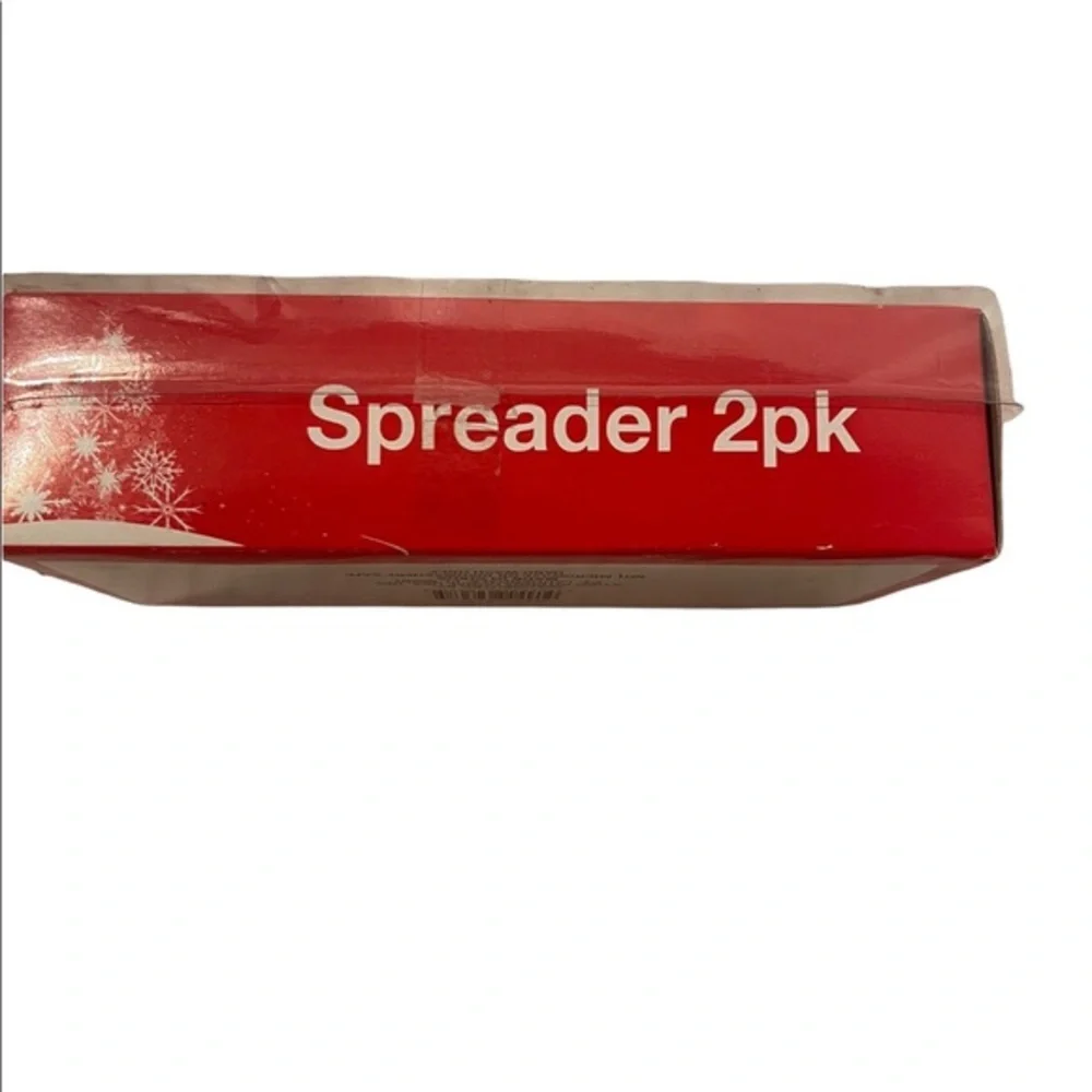 Snowmen Christmas Spreaders 2 Pack NWOT